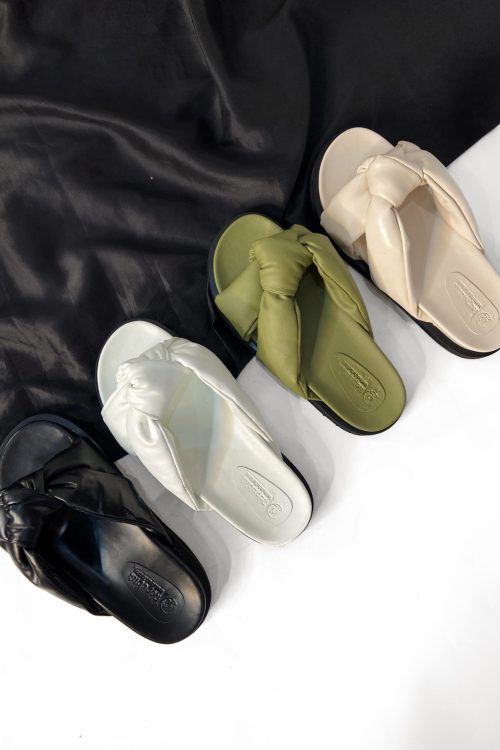 ZARA Chunky Knotted Platforms