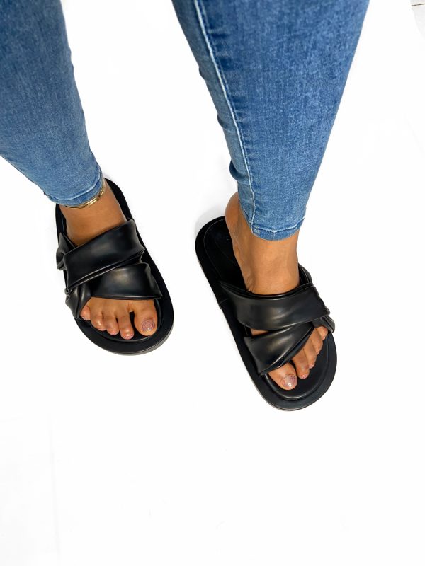 AISE Platform Leather Slippers - Image 14