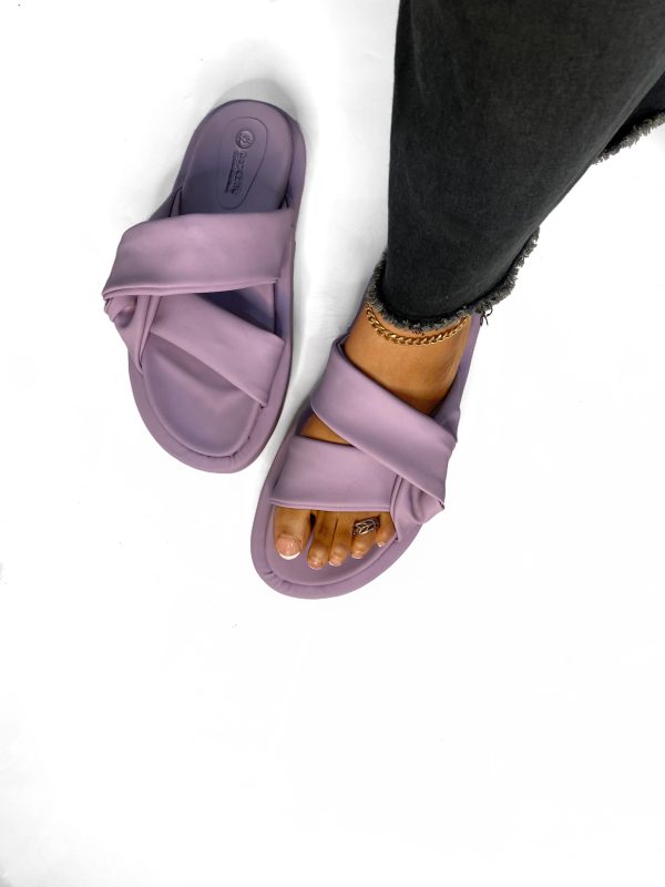 AISE Platform Leather Slippers - Image 2