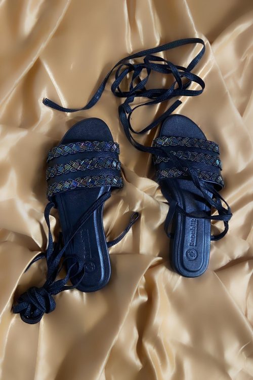 AMINA Lace-up Sandals