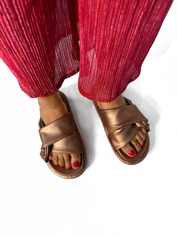 AISE Platform Leather Slippers - Image 15