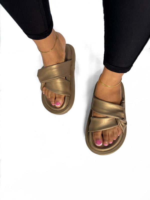 AISE Platform Leather Slippers - Image 9