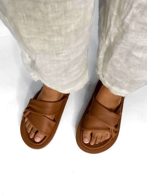 AISE Platform Leather Slippers - Image 5