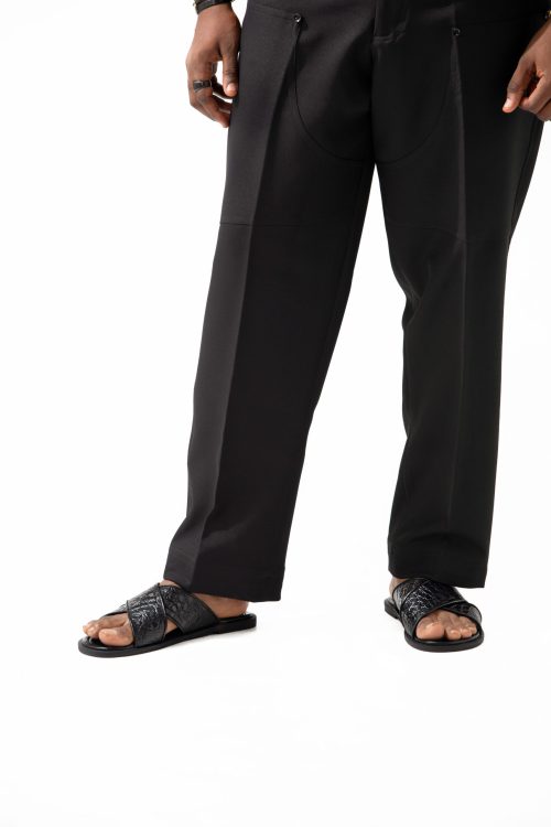EDWIN Crisscross Croc Slippers