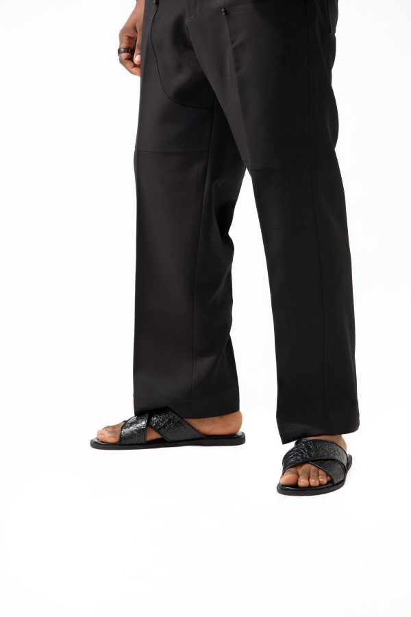 EDWIN Crisscross Croc Slippers - Image 3