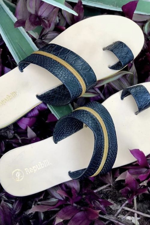 MONA Zip up Flats
